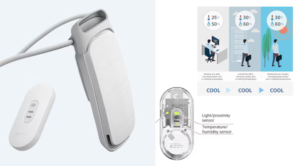 Sony's Wearable Air Conditioner Can Help You Beat The Heat But You May